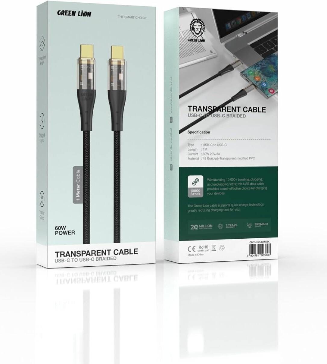 Green Lion PVC Iphone Usb Ca