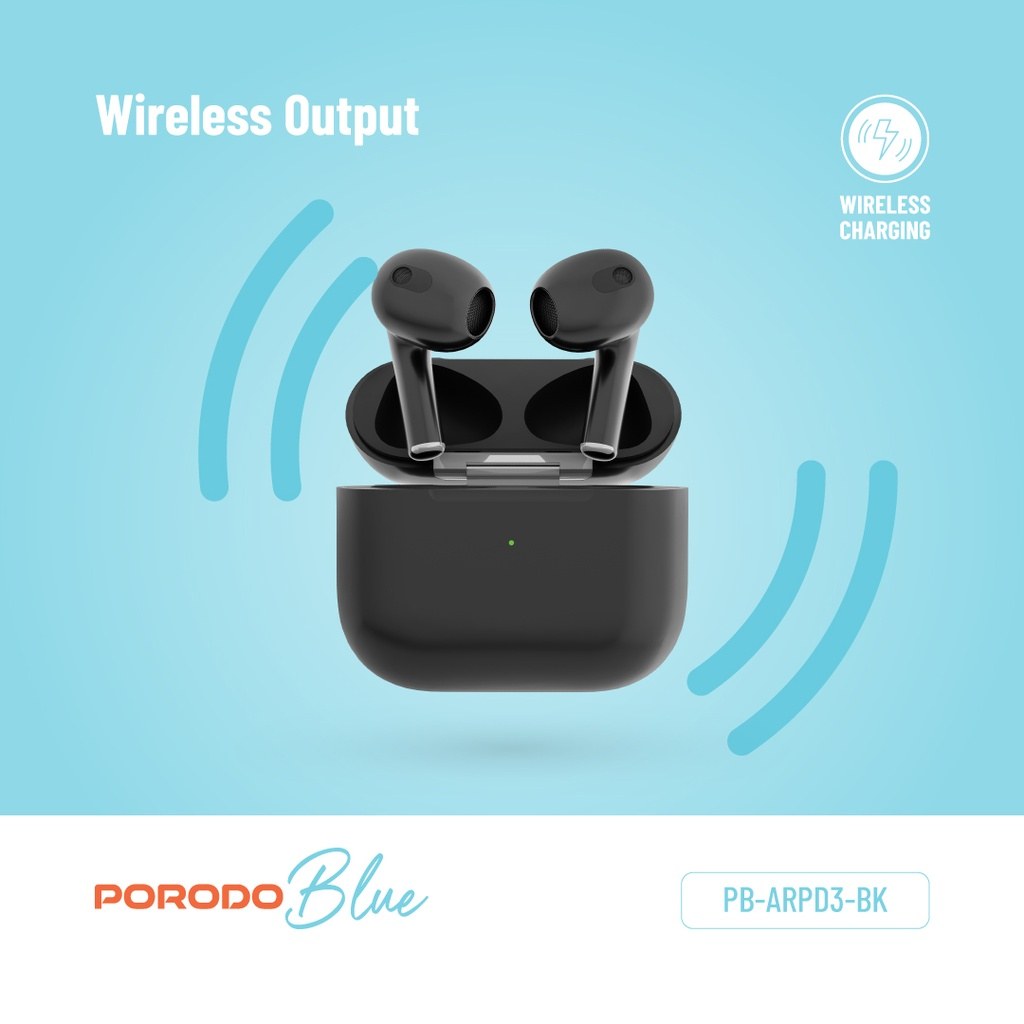 Porodo Blue Earbuds 3 Наушники