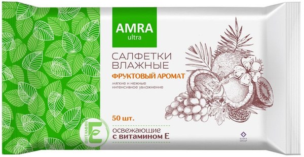 Влаж. салфетка Musk Ambar в ассор. 136 шт