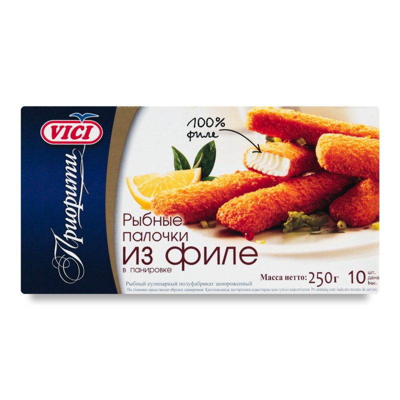 Vici Premium Рыбные палочки 250гр